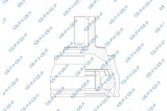 GSP 803345 — Комплект ШРУСа с пыльником