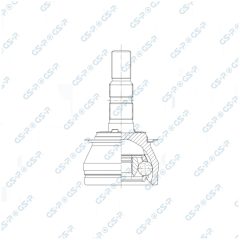 GSP 803662 — Комплект ШРУСа с пыльником