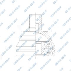 GSP 803674 — Комплект ШРУСа с пыльником
