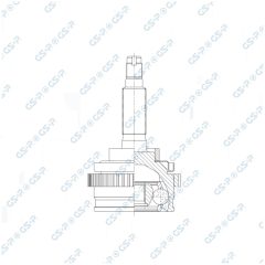 GSP 803676 — Комплект ШРУСа с пыльником