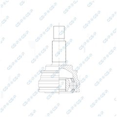 GSP 803696 — Комплект ШРУСа с пыльником