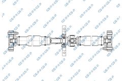 GSP PS901756 — Карданный вал