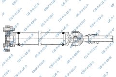 GSP PS901811 — Карданный вал