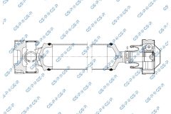 GSP PS901819 — Карданный вал