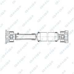 GSP PS902132 — Arbore cardanic transmisie principală