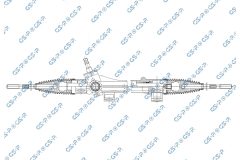 GSP SR700777 — Casetă de direcție