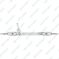 GSP SR701224 — Casetă de direcție