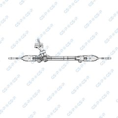 GSP SR701402 — Рулевая рейка