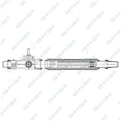 GSP SR801081 — Casetă de direcție