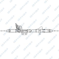 GSP SR901404 — Рулевая рейка