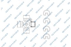 GSP UJ900186 — Cruce cardanică