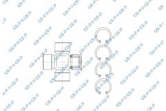 GSP UJ900262 — Cruce cardanică