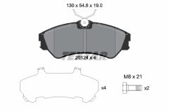 TEXTAR 2012401 — Колодки тормозные дисковые