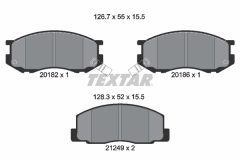 TEXTAR 2018201 — Колодки тормозные дисковые