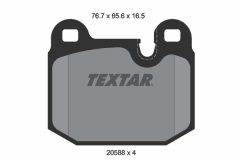 TEXTAR 2058805-0116-00 — Set discuri și plăcuțe de frână