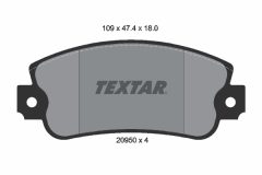 TEXTAR 2095005-0193-00 — Комплект тормозных дисков и колодок