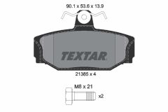 TEXTAR 2138501-0978-00 — Комплект тормозных дисков и колодок