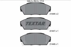 TEXTAR 2144601 — Колодки тормозные дисковые