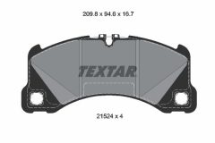 TEXTAR 2152401-3341-00 — Комплект тормозных дисков и колодок