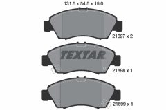 TEXTAR 2169701-0609-00 — Комплект тормозных дисков и колодок