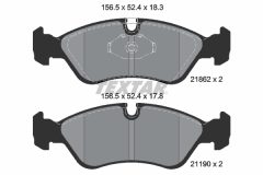 TEXTAR 2186201-0392-00 — Комплект тормозных дисков и колодок