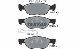 TEXTAR 2192701-0685-00 — Set discuri și plăcuțe de frână