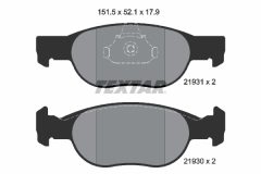 TEXTAR 2193101-0685-00 — Set discuri și plăcuțe de frână