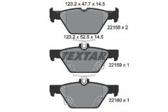 TEXTAR 2215801-3093-00 — Set discuri și plăcuțe de frână