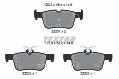 TEXTAR 2223103-2925-00 — Комплект тормозных дисков и колодок
