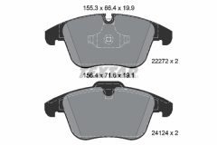 TEXTAR 2227201-3006-00 — Set discuri și plăcuțe de frână