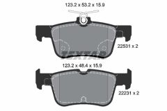 TEXTAR 2253101-2687-00 — Комплект тормозных дисков и колодок