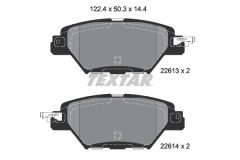 TEXTAR 2261301-2427-00 — Комплект тормозных дисков и колодок
