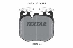 TEXTAR 2261801-2902-00 — Set discuri și plăcuțe de frână