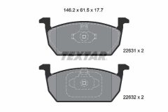 TEXTAR 2263101-3137-00 — Set discuri și plăcuțe de frână