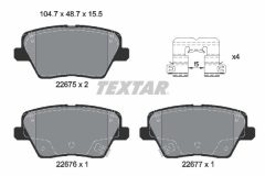TEXTAR 2267501-2917-00 — Set discuri și plăcuțe de frână