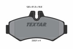 TEXTAR 2302101-1376-00 — Комплект тормозных дисков и колодок