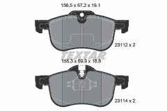 TEXTAR 2311203-1034-00 — Set discuri și plăcuțe de frână