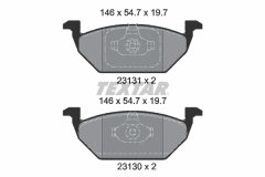 TEXTAR 2313001-0822-00 — Set discuri și plăcuțe de frână