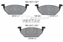 TEXTAR 2313101-0823-00 — Set discuri și plăcuțe de frână