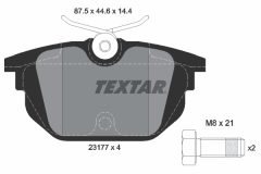 TEXTAR 2317703-0611-00 — Set discuri și plăcuțe de frână