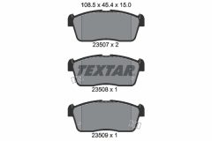 TEXTAR 2350701-2045-00 — Комплект тормозных дисков и колодок