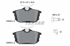 TEXTAR 2354901-0830-00 — Set discuri și plăcuțe de frână