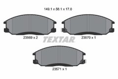 TEXTAR 2356901-1310-00 — Комплект тормозных дисков и колодок