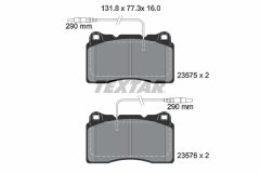 TEXTAR 2357501-1181-00 — Комплект тормозных дисков и колодок