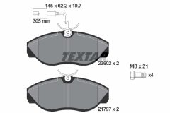 TEXTAR 2360201-0737-00 — Set discuri și plăcuțe de frână