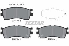 TEXTAR 2387301-1311-00 — Комплект тормозных дисков и колодок