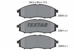 TEXTAR 2397001-1095-00 — Комплект тормозных дисков и колодок