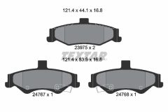 TEXTAR 2397501 — Plăcuțe de frână disc