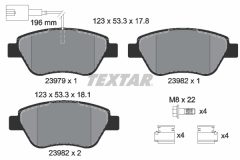 TEXTAR 2397901-0696-00 — Set discuri și plăcuțe de frână