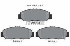 TEXTAR 2405301-1444-00 — Комплект тормозных дисков и колодок